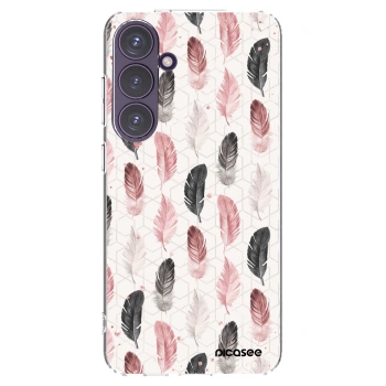 Picasee silikonový průhledný obal pro Samsung Galaxy S24+ S926B 5G - Pírka 2