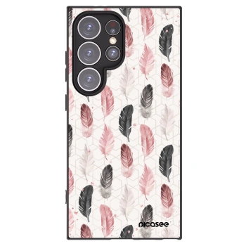 Picasee silikonový černý obal pro Samsung Galaxy S24 Ultra S928B 5G - Pírka 2