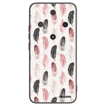 Picasee silikonový černý obal pro Honor Magic6 Lite 5G - Pírka 2