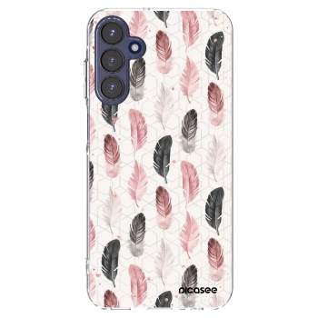 Picasee silikonový průhledný obal pro Samsung Galaxy A15 A155F 4G - Pírka 2