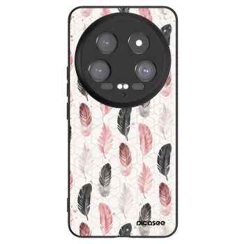 Picasee silikonový černý obal pro Xiaomi 14 Ultra - Pírka 2