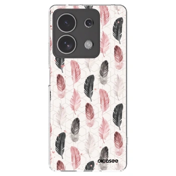 Picasee silikonový průhledný obal pro Xiaomi Redmi Note 13 4G - Pírka 2