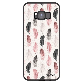 Picasee silikonový černý obal pro Samsung Galaxy S8 G950F - Pírka 2