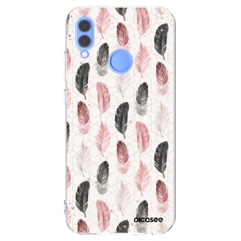 Picasee silikonový průhledný obal pro Honor 10 Lite - Pírka 2