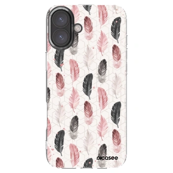 Picasee silikonový průhledný obal pro Apple iPhone 16 Plus - Pírka 2