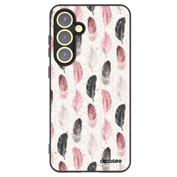 Picasee silikonový černý obal pro Samsung Galaxy S24 FE S721B - Pírka 2