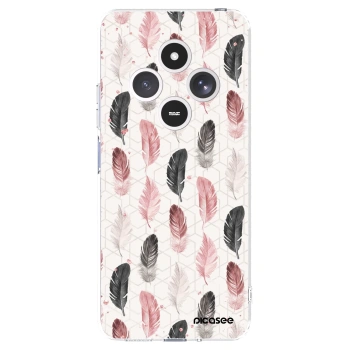 Picasee silikonový průhledný obal pro Xiaomi Redmi 14C - Pírka 2