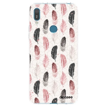 Picasee silikonový průhledný obal pro Huawei Y7 2019 - Pírka 2