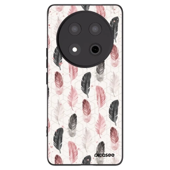 Picasee silikonový černý obal pro Honor Magic7 Lite 5G - Pírka 2