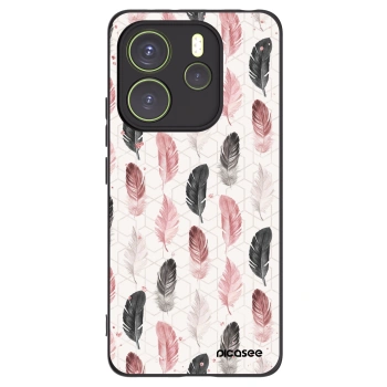 Picasee silikonový černý obal pro Xiaomi Redmi Note 14 4G - Pírka 2