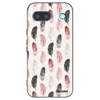 Picasee silikonový černý obal pro Google Pixel 8a - Pírka 2