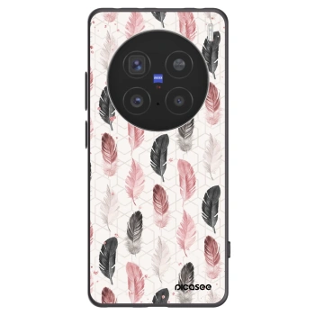 Picasee silikonový černý obal pro Vivo X200 Pro - Pírka 2