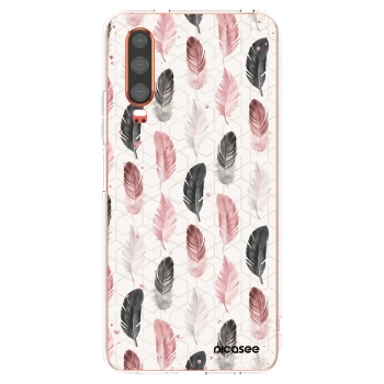 Picasee silikonový průhledný obal pro Huawei P30 - Pírka 2