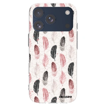 Picasee silikonový průhledný obal pro Apple iPhone 17 Pro - Pírka 2