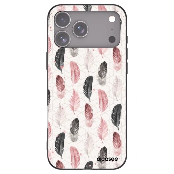 Picasee silikonový černý obal pro Apple iPhone 17 Pro Max - Pírka 2