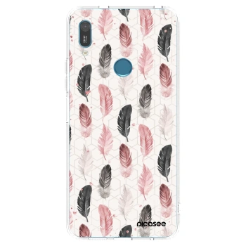Picasee silikonový průhledný obal pro Huawei Y6 2019 - Pírka 2