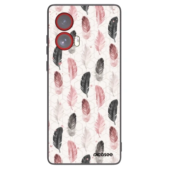 Picasee silikonový černý obal pro Motorola Edge 50 Fusion - Pírka 2