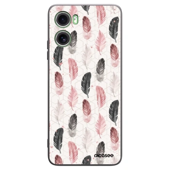 Picasee silikonový černý obal pro Motorola Moto G06 - Pírka 2