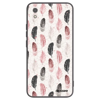 Picasee silikonový černý obal pro Xiaomi Redmi 7A - Pírka 2