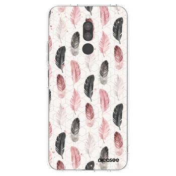 Picasee silikonový průhledný obal pro Xiaomi Redmi 8 - Pírka 2