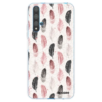 Picasee silikonový průhledný obal pro Huawei Nova 5T - Pírka 2