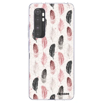 Picasee silikonový průhledný obal pro Xiaomi Mi Note 10 Lite - Pírka 2