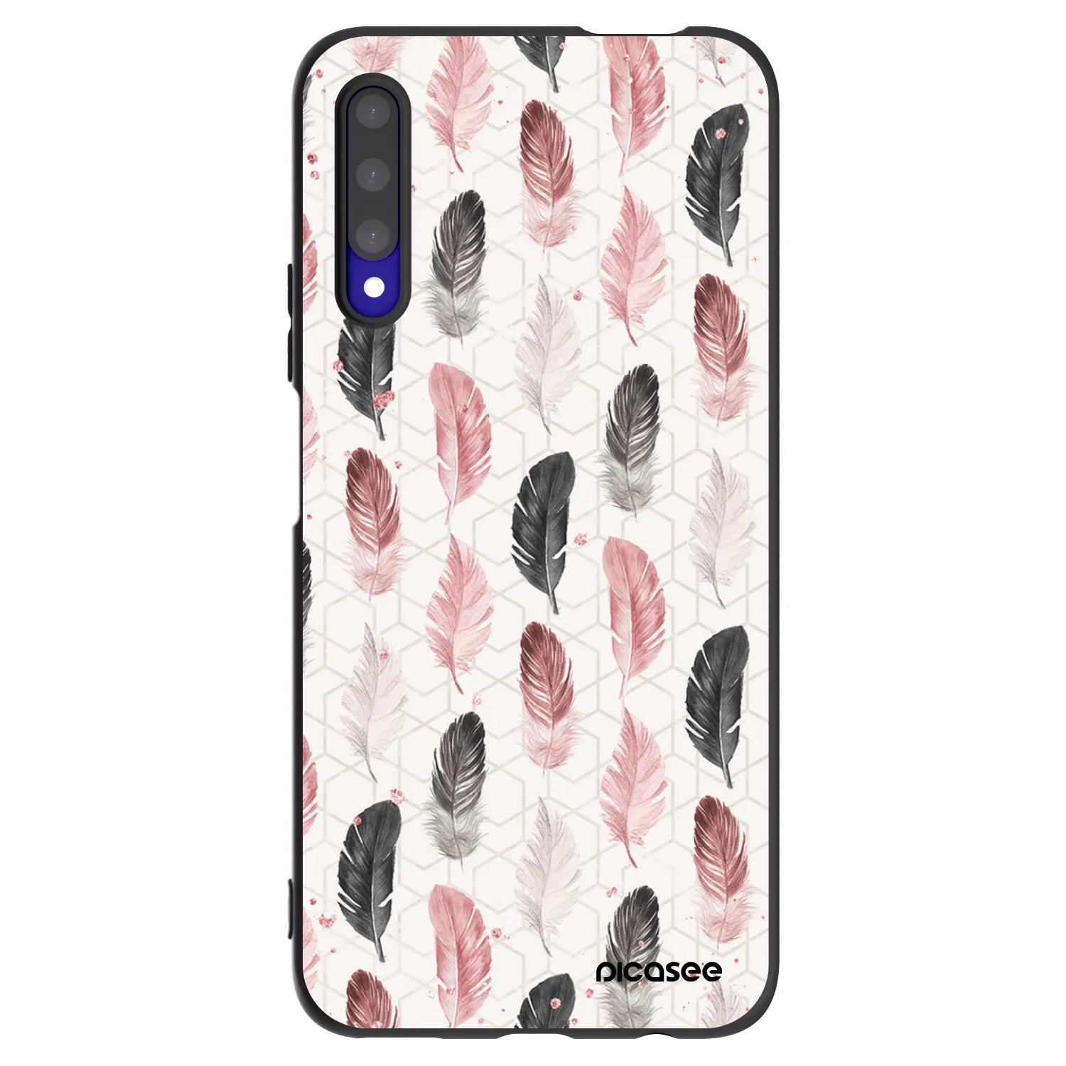 Picasee silikonový černý obal pro Honor 9X Pro - Pírka 2
