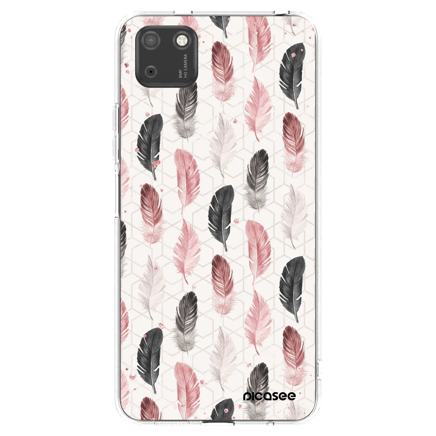 Picasee silikonový průhledný obal pro Huawei Y5P - Pírka 2