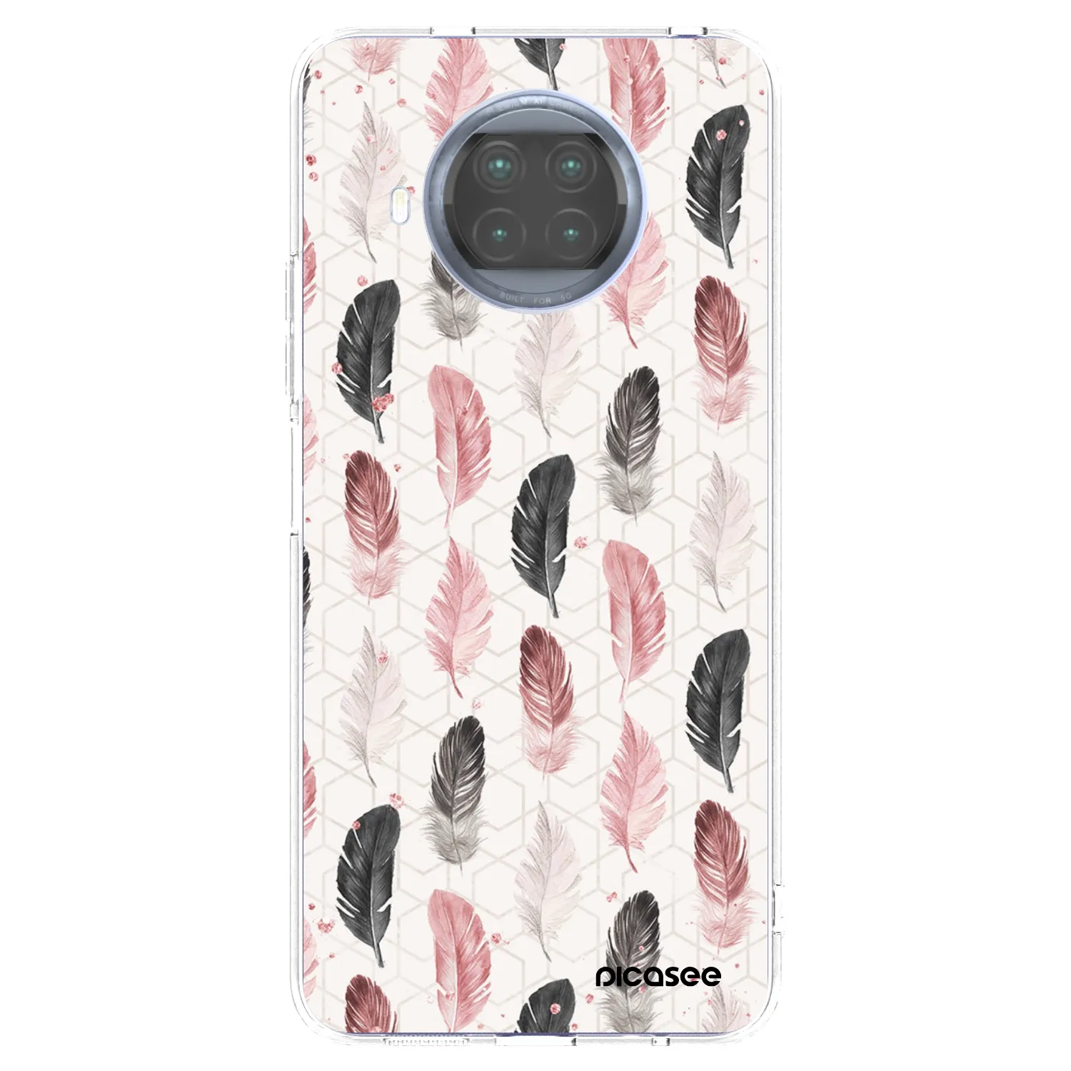 Picasee silikonový průhledný obal pro Xiaomi Mi 10T Lite - Pírka 2