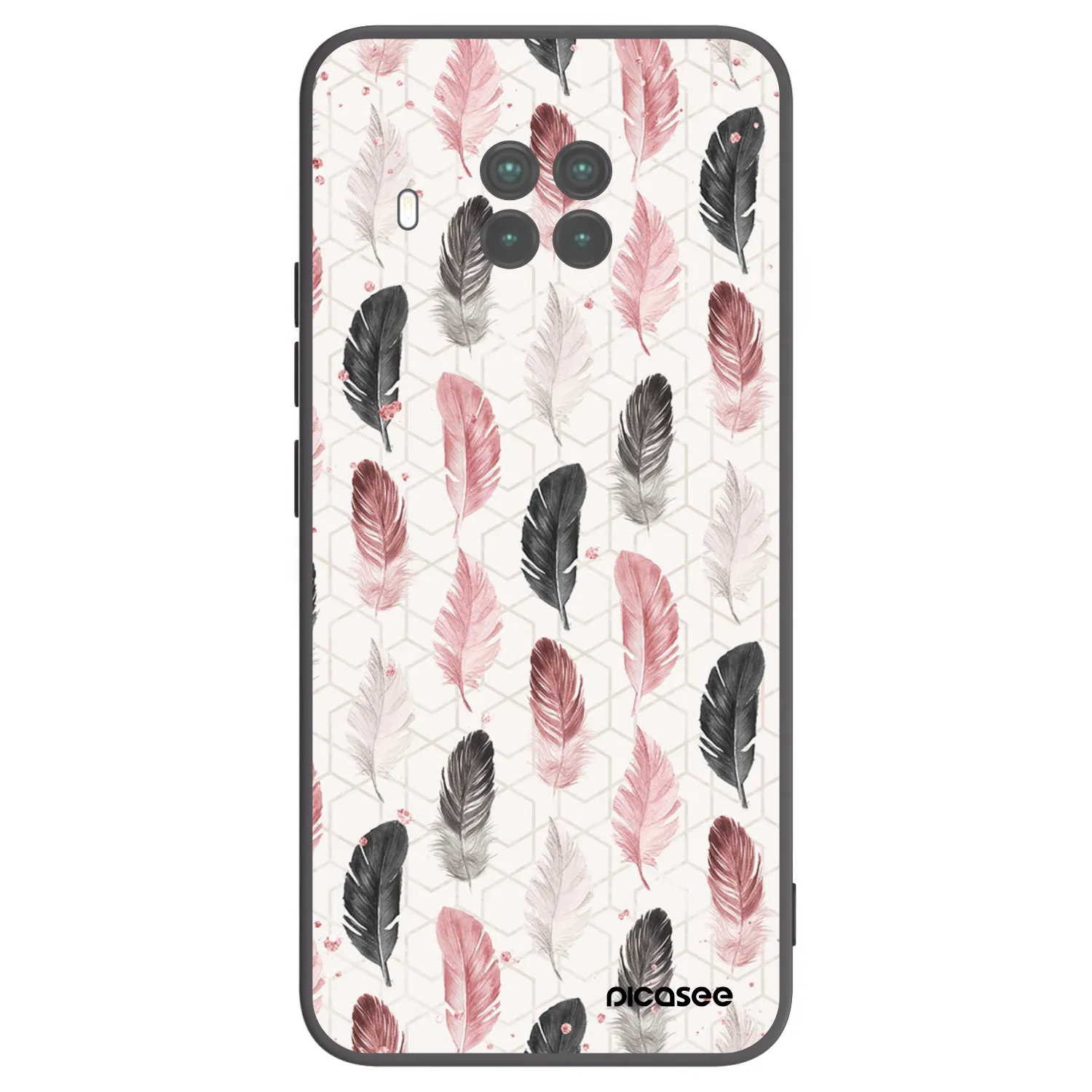 Picasee silikonový černý obal pro Xiaomi Mi 10T Lite - Pírka 2