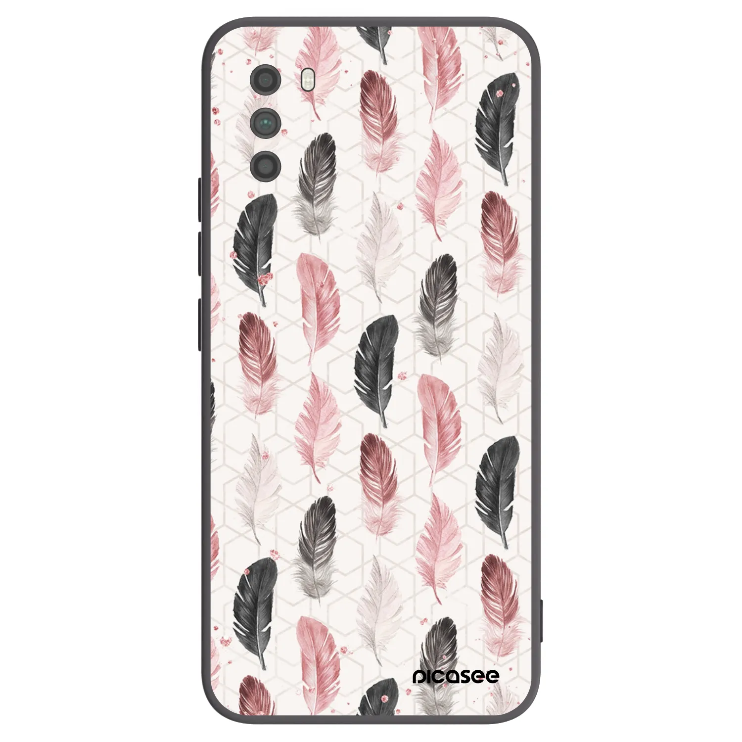 Picasee silikonový černý obal pro Xiaomi Poco M3 - Pírka 2