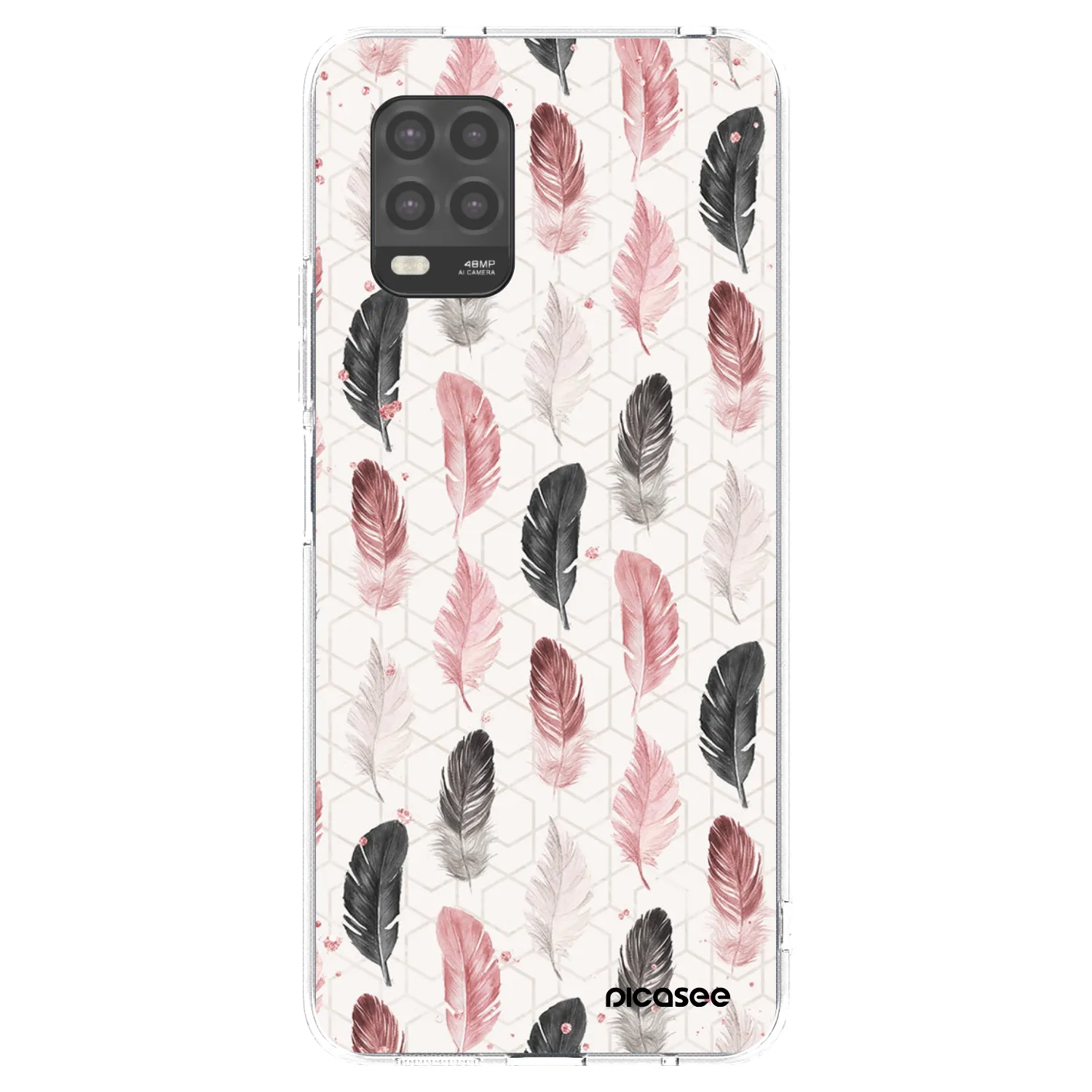 Picasee silikonový průhledný obal pro Xiaomi Mi 10 Lite - Pírka 2