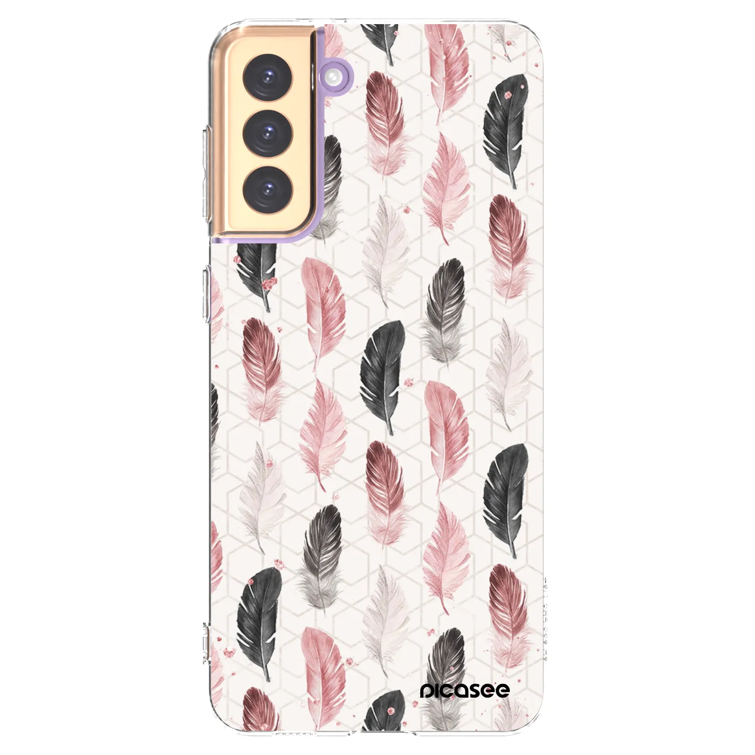 Picasee silikonový průhledný obal pro Samsung Galaxy S21+ 5G G996F - Pírka 2