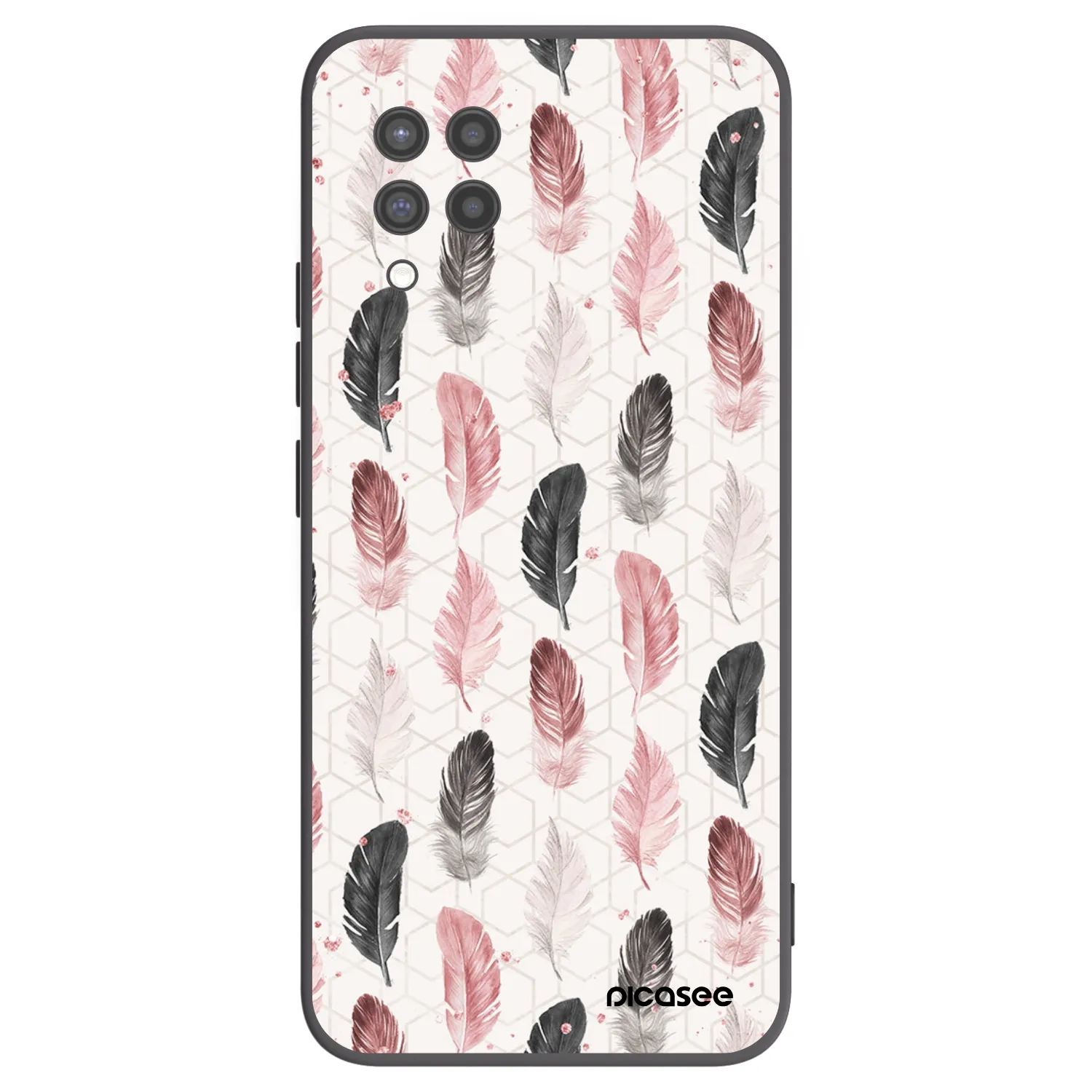 Picasee silikonový černý obal pro Samsung Galaxy A42 A426B - Pírka 2