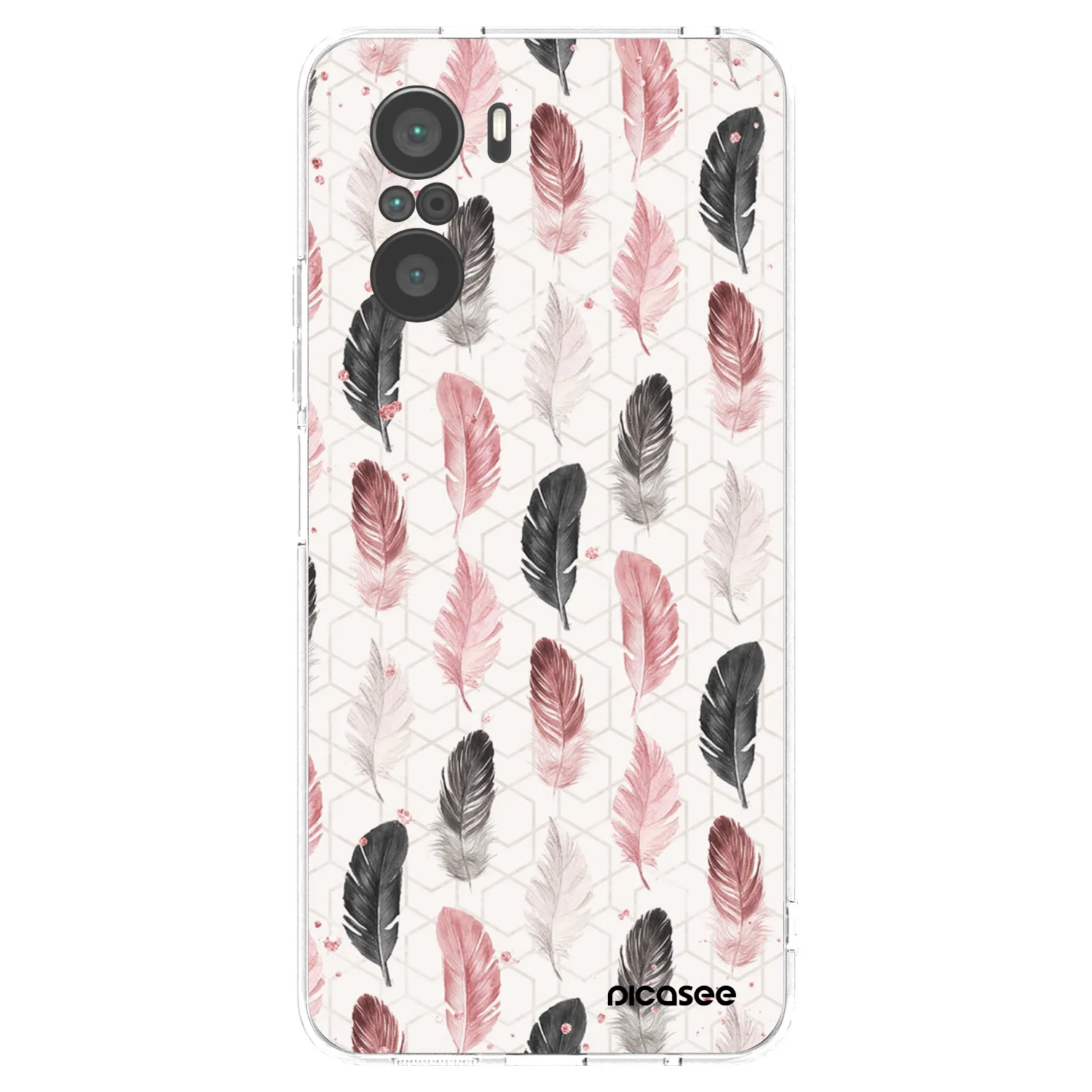 Picasee silikonový průhledný obal pro Xiaomi Poco F3 - Pírka 2