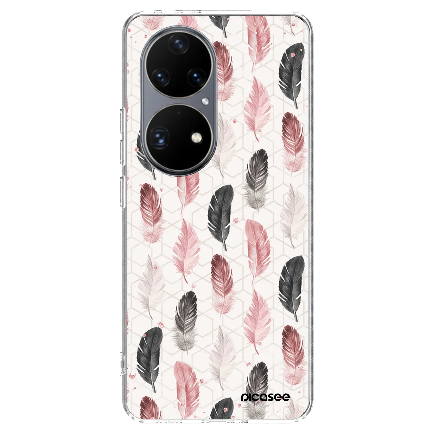 Picasee silikonový průhledný obal pro Huawei P50 - Pírka 2