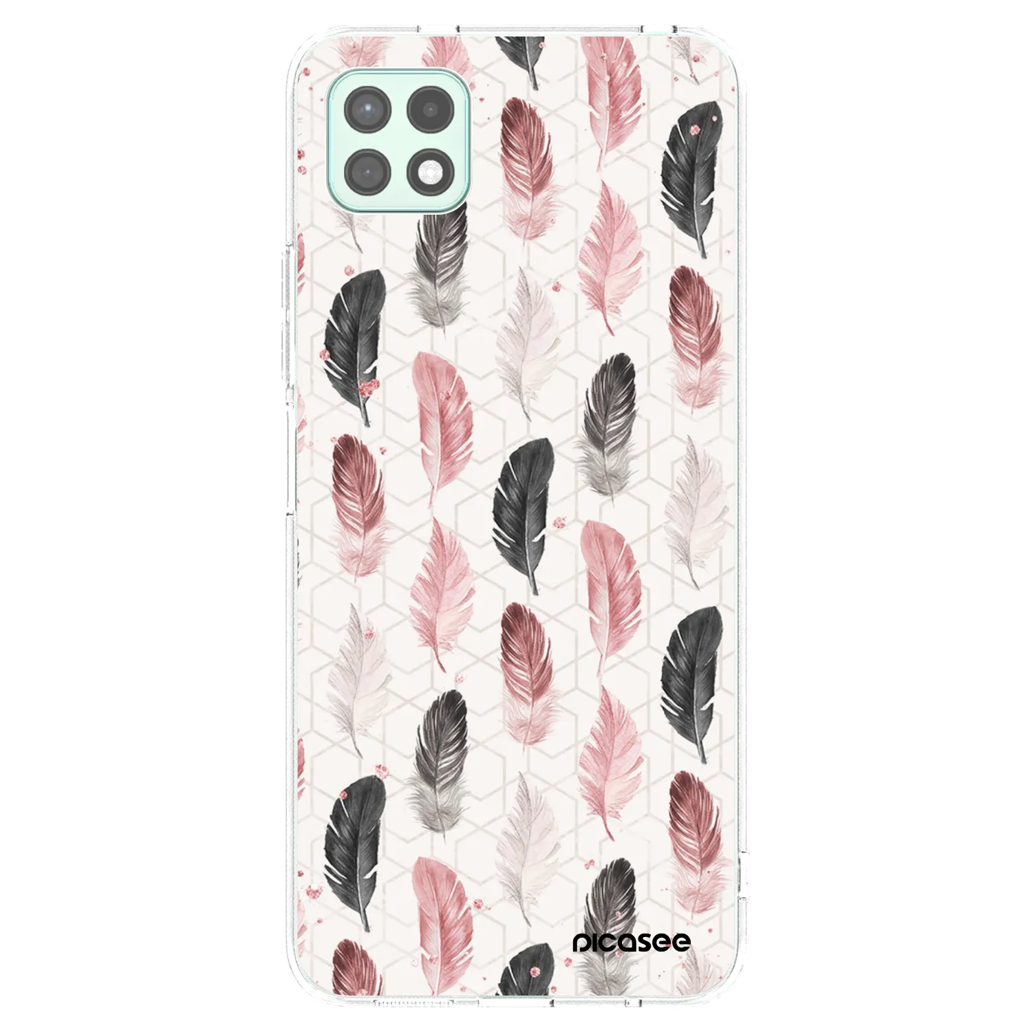 Picasee silikonový průhledný obal pro Samsung Galaxy A22 A226B 5G - Pírka 2