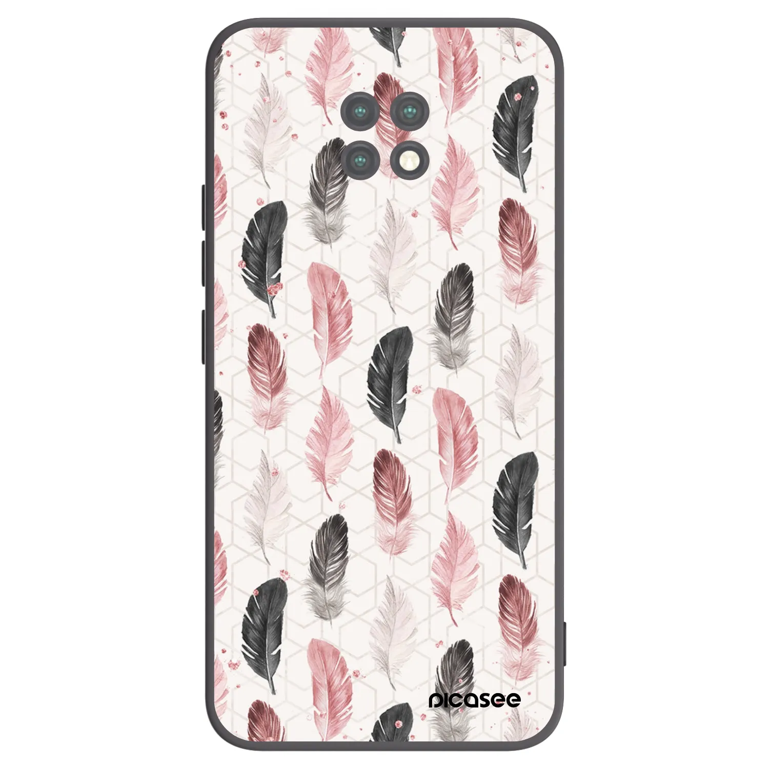 Picasee silikonový černý obal pro Xiaomi Redmi Note 9T - Pírka 2