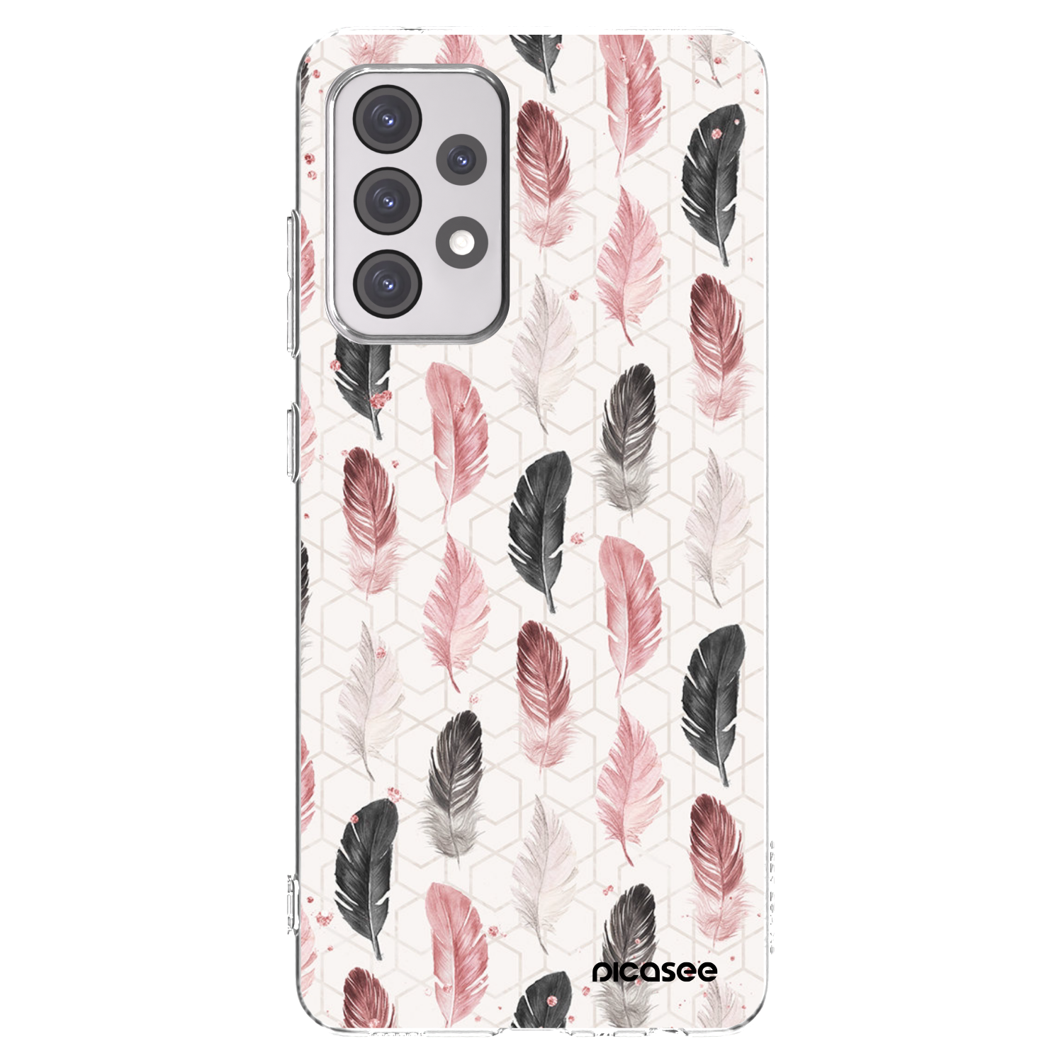 Picasee silikonový průhledný obal pro Samsung Galaxy A52s 5G A528B - Pírka 2