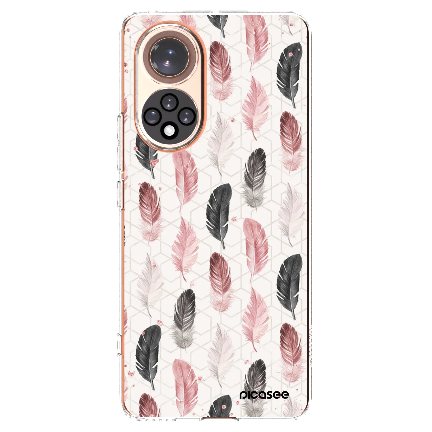 Picasee silikonový průhledný obal pro Honor 50 5G - Pírka 2
