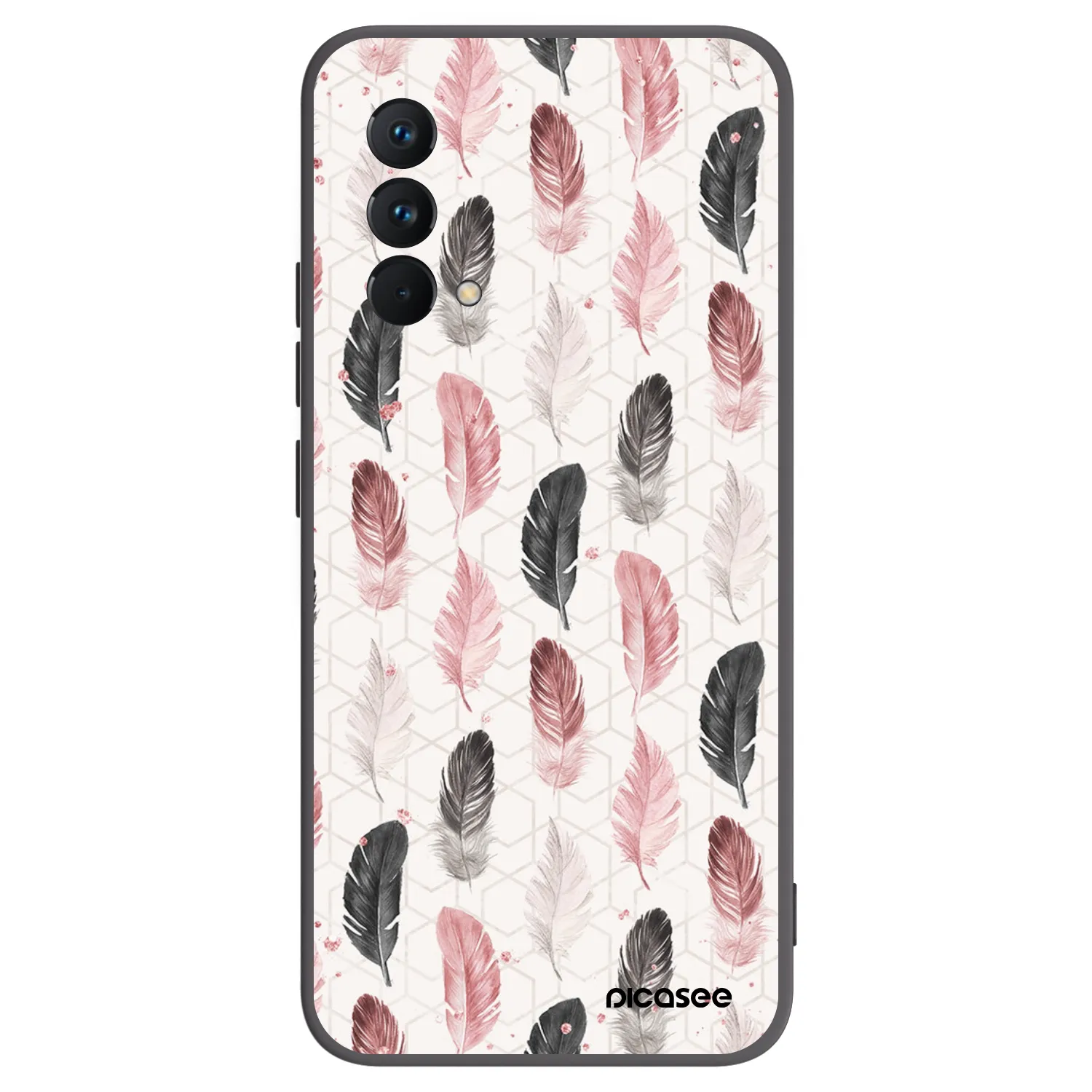 Picasee silikonový černý obal pro Realme GT Master Edition 5G - Pírka 2