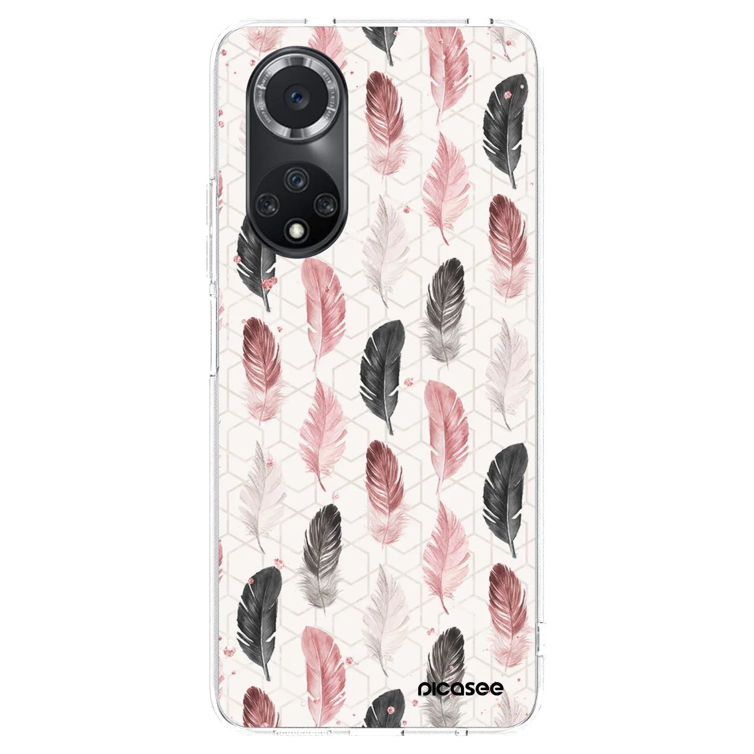 Picasee silikonový průhledný obal pro Huawei Nova 9 SE - Pírka 2
