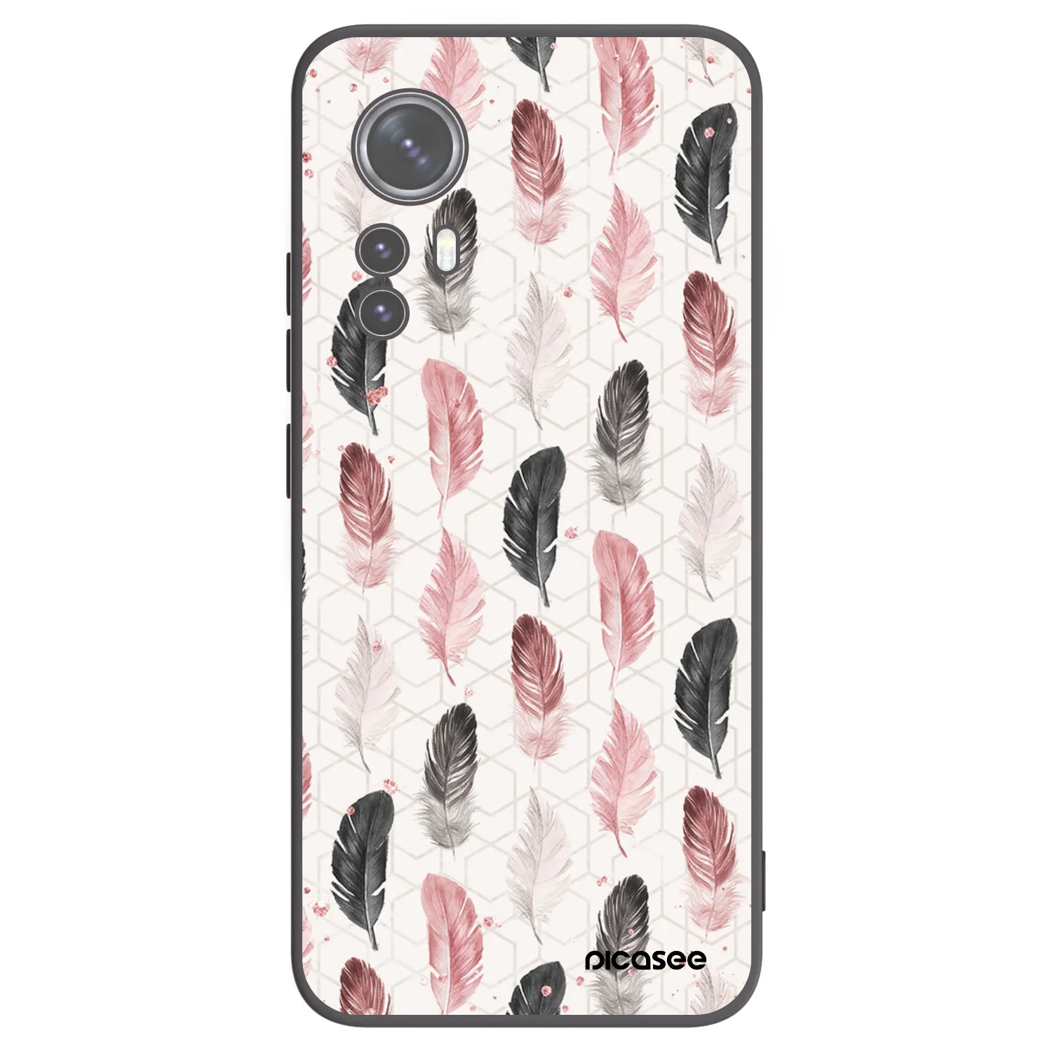Picasee silikonový černý obal pro Xiaomi 12X - Pírka 2