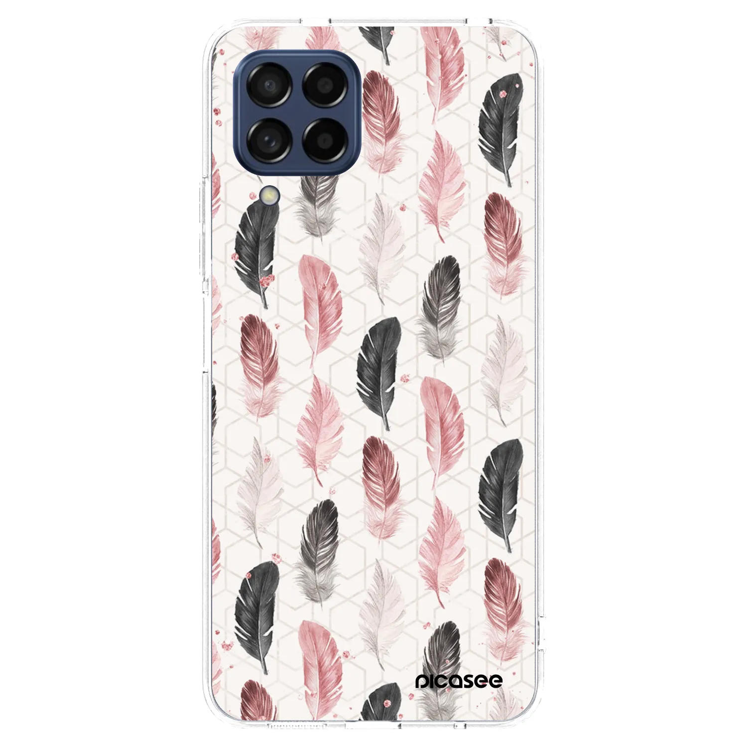 Picasee silikonový průhledný obal pro Samsung Galaxy M53 5G - Pírka 2