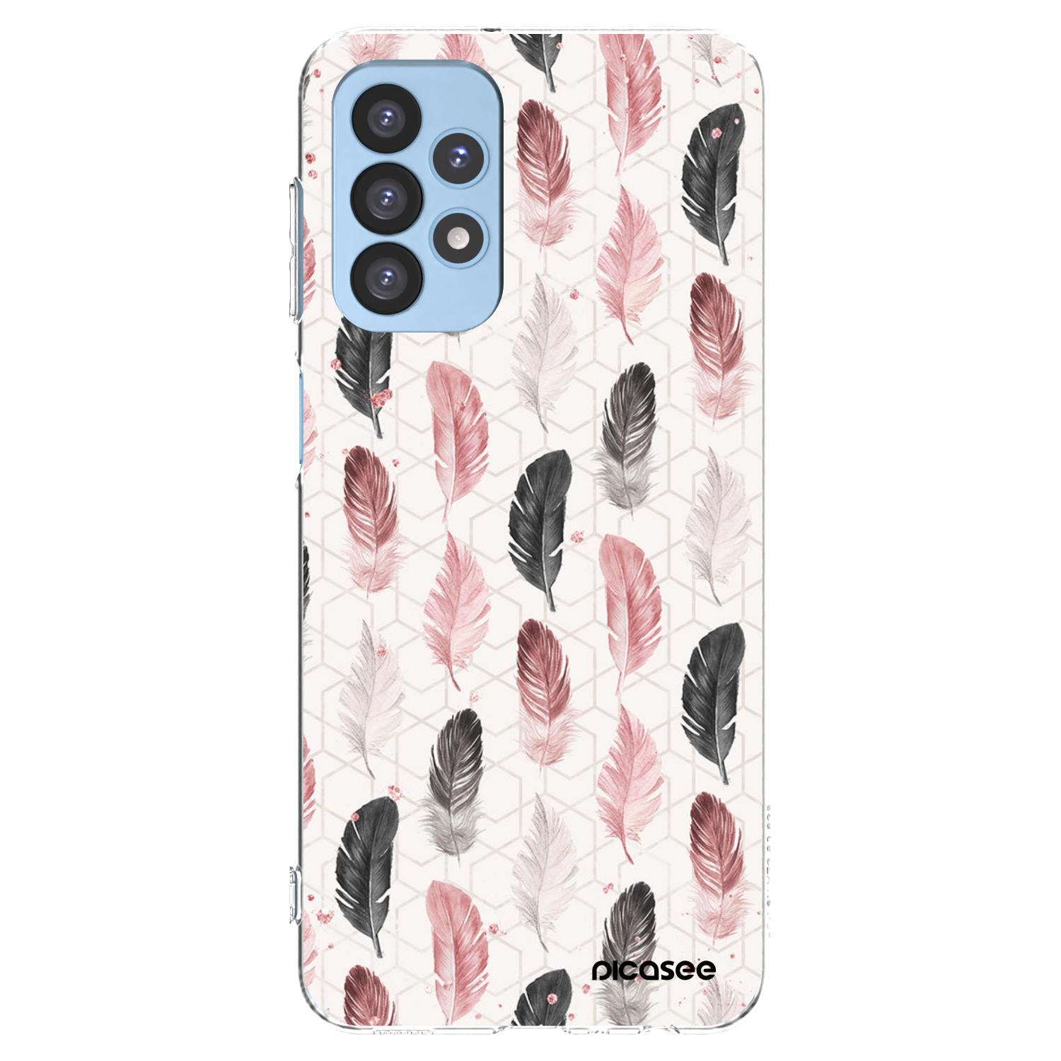 Picasee silikonový průhledný obal pro Samsung Galaxy A23 A235F 4G - Pírka 2