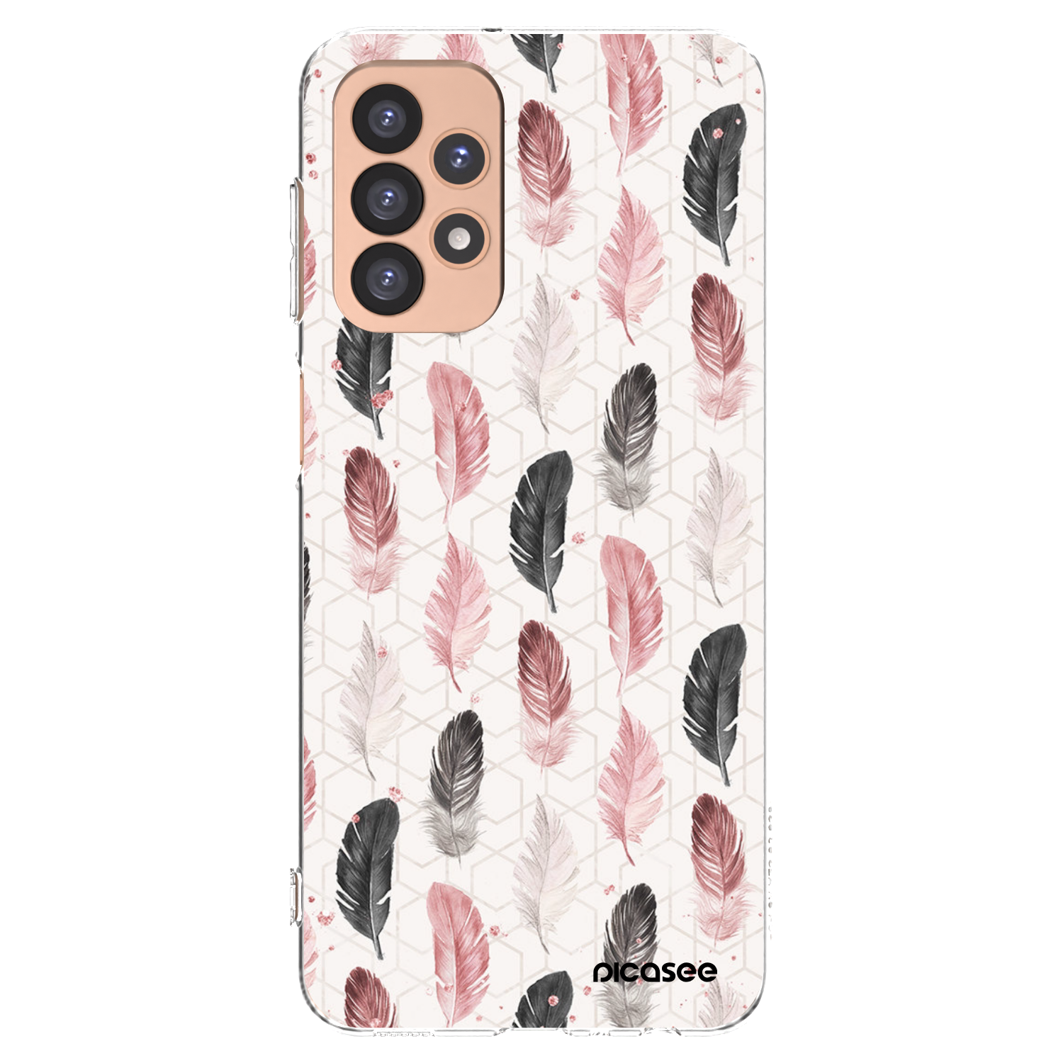Picasee silikonový průhledný obal pro Samsung Galaxy A23 A236B 5G - Pírka 2