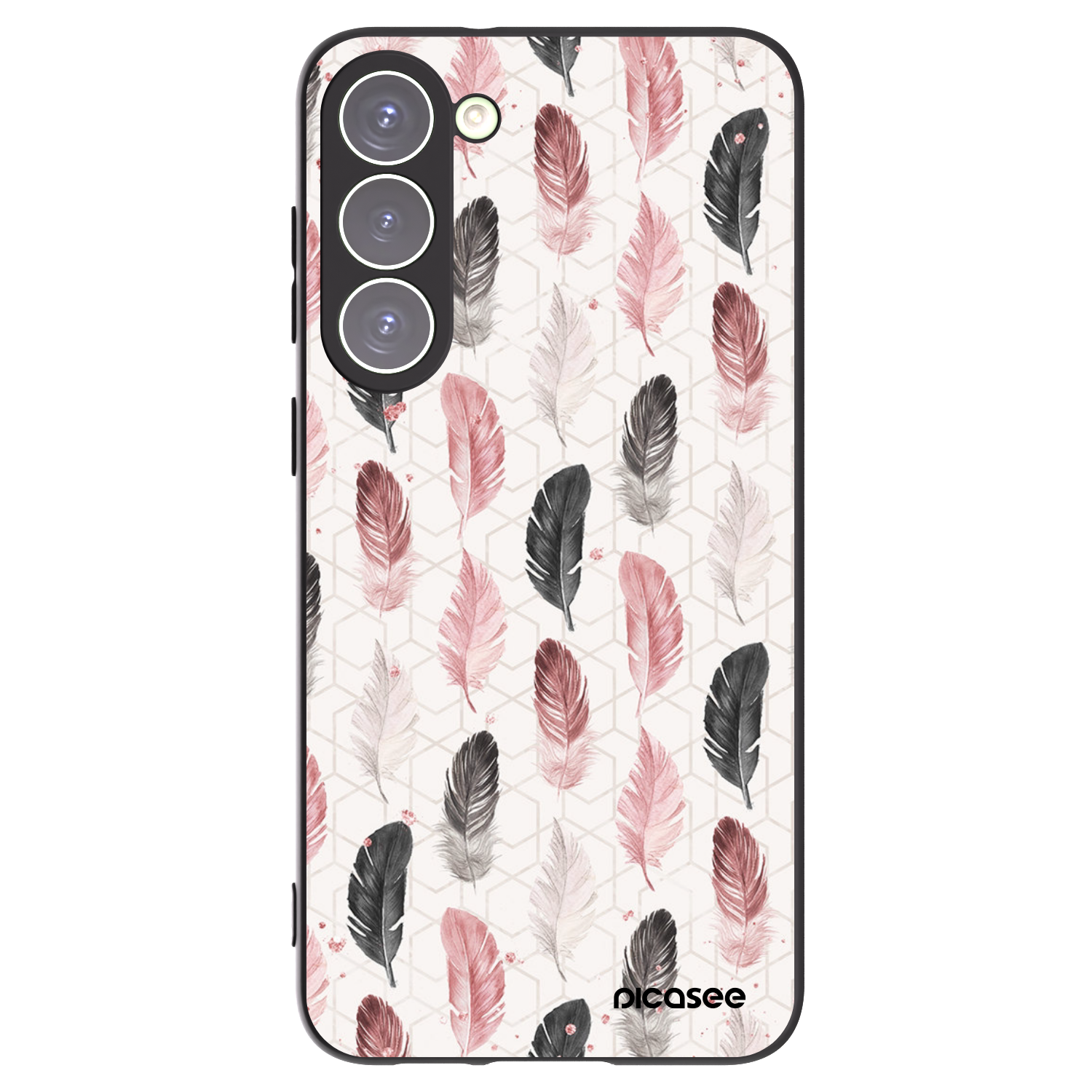 Picasee silikonový černý obal pro Samsung Galaxy S23+ 5G - Pírka 2
