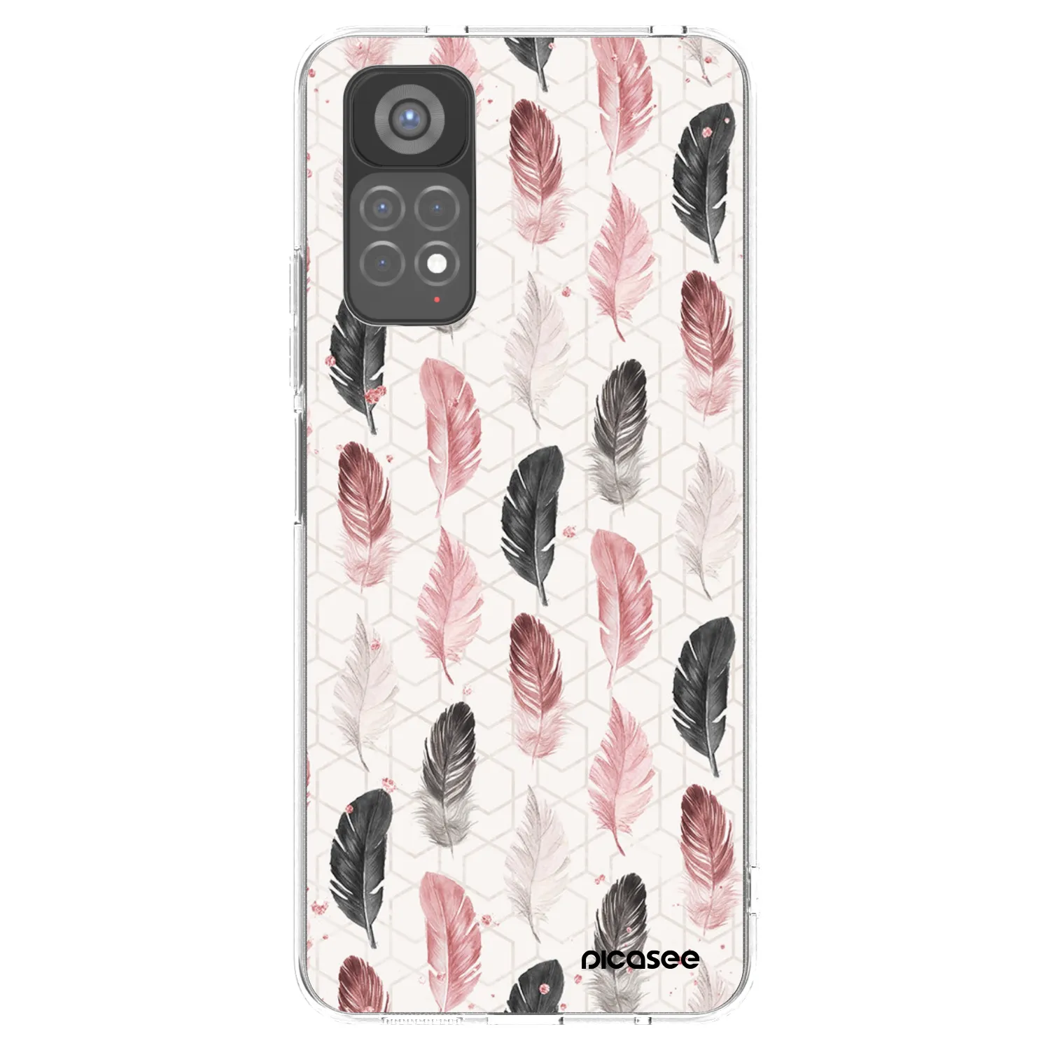 Picasee silikonový průhledný obal pro Xiaomi Redmi Note 11S 5G - Pírka 2