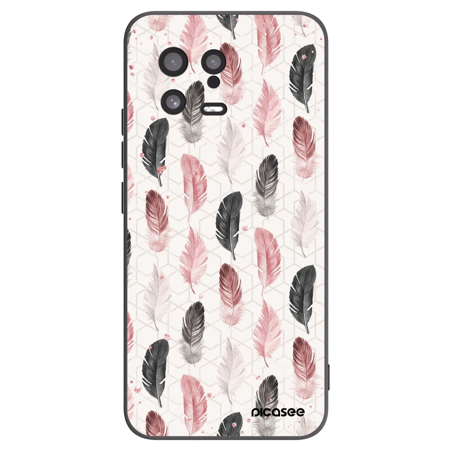 Picasee silikonový černý obal pro Xiaomi 13 - Pírka 2