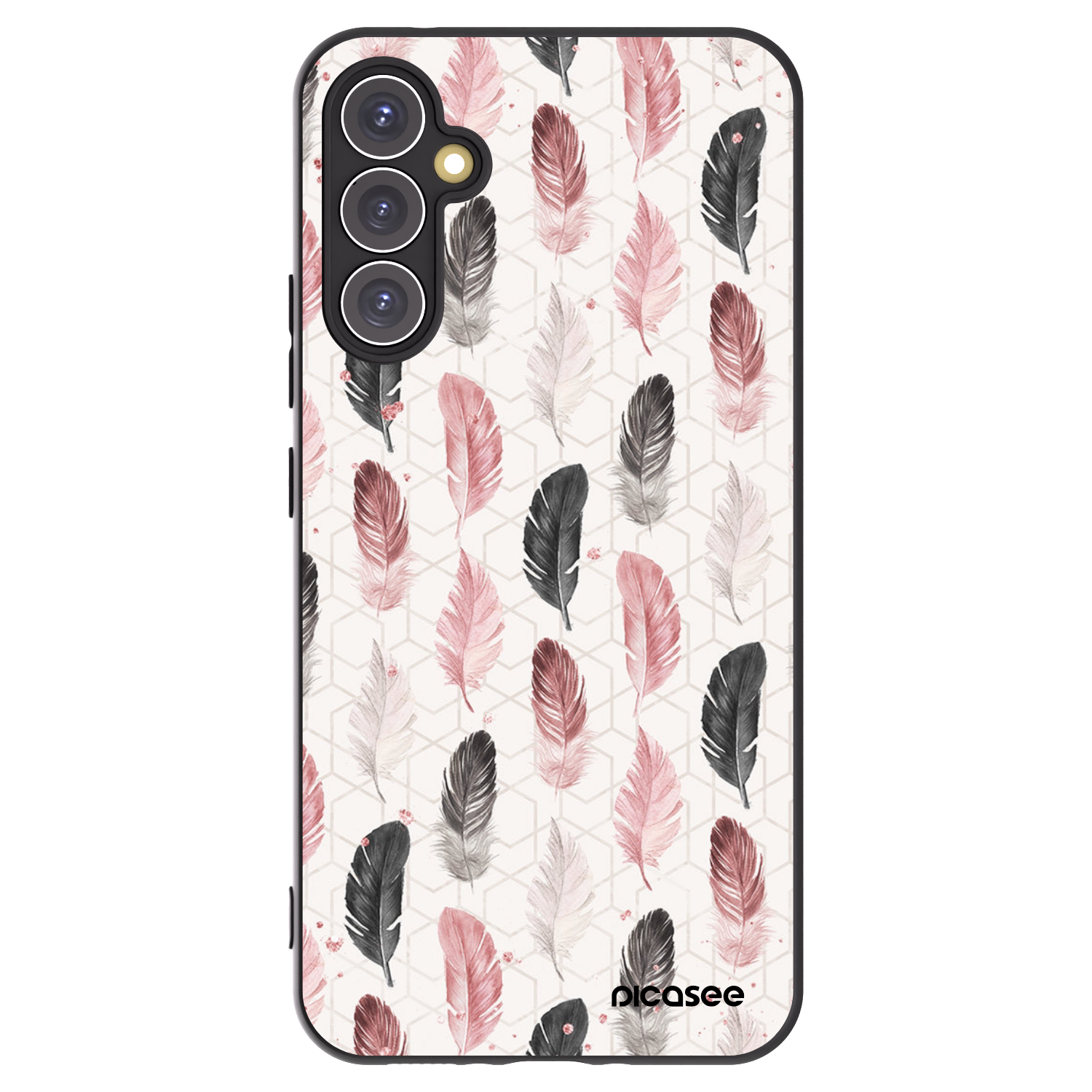 Picasee silikonový černý obal pro Samsung Galaxy A34 5G A346B - Pírka 2